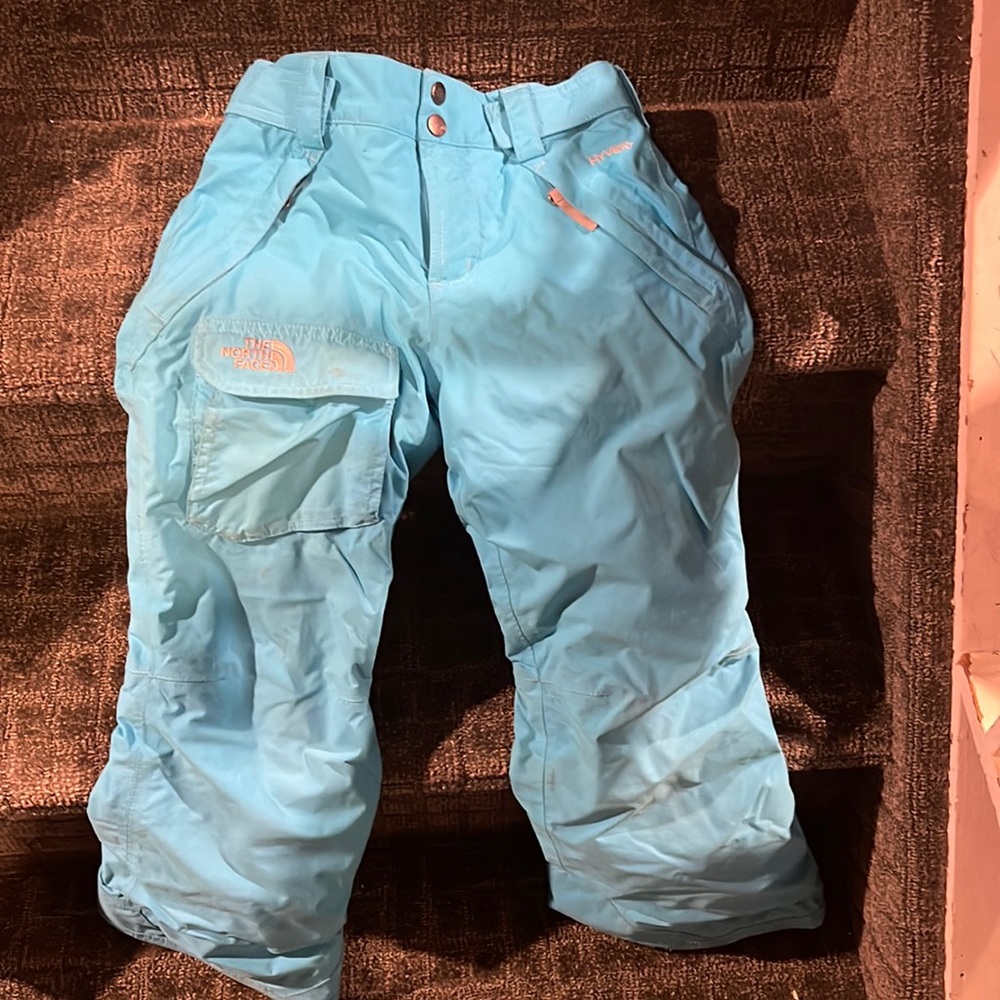 Baby Blue Northface Snowpants